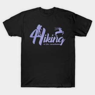 hiking hill top adventure T-Shirt